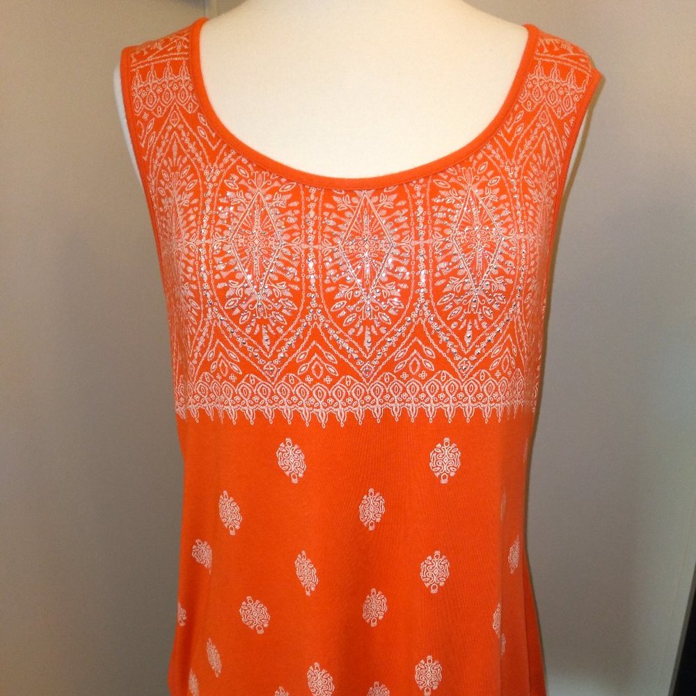 B.L.E.U. Sequined Tank